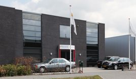 Het pand van Torendruk aan de Touwslager in Nijkerk