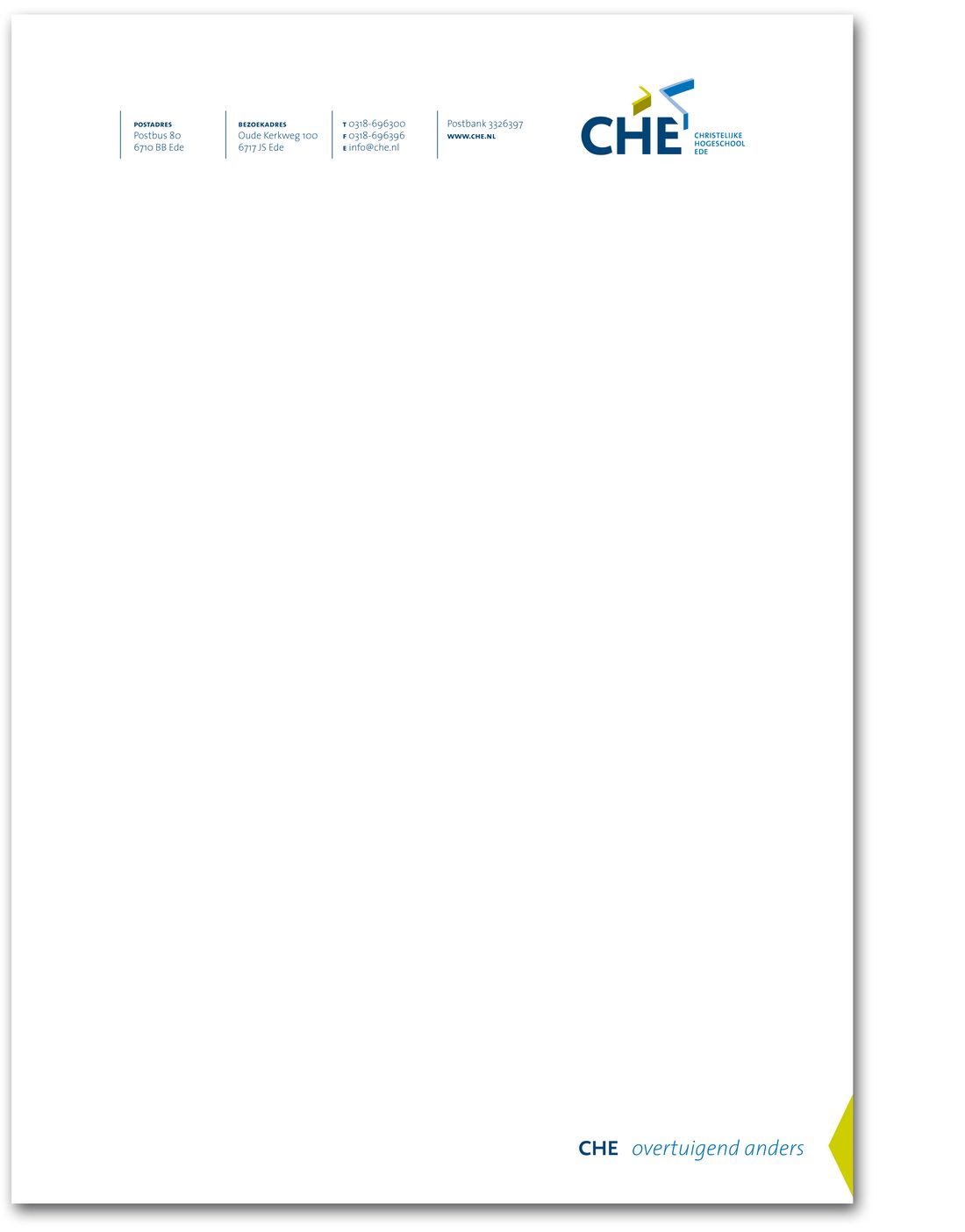 Referentie: Christelijke Hogeschool Ede
